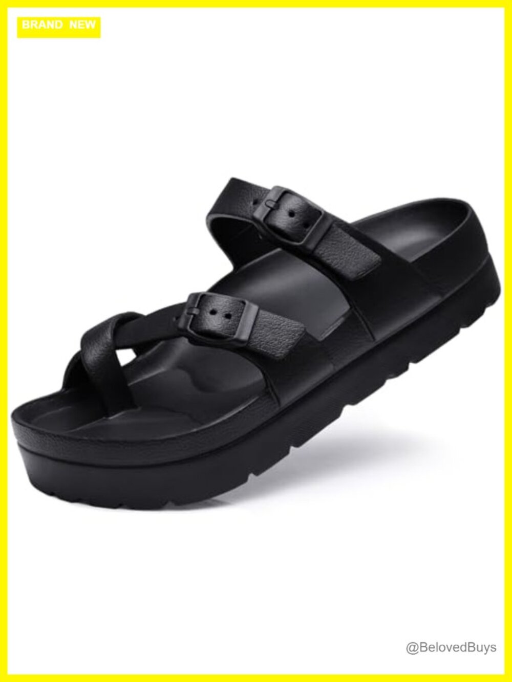 Goosecret Women's Platform Sandals Arch Support Comfortable Foam Slides |